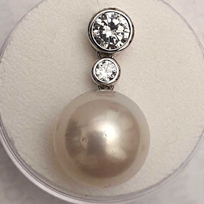 splendid pandantiv argint 925 cu perla South Sea