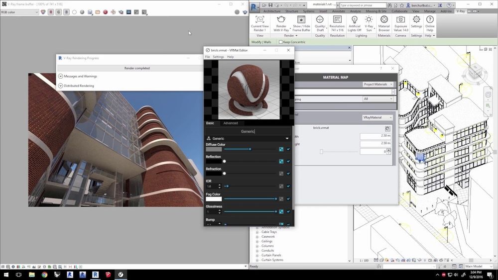 V-Ray 5 6 for Revit 2023 2022 Original Software Lifetime