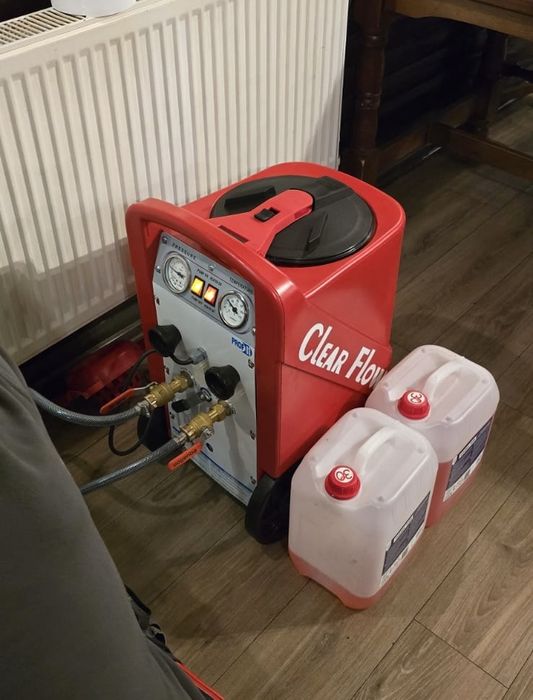 Curatare spalare chimica sisteme încalzire centrale termice