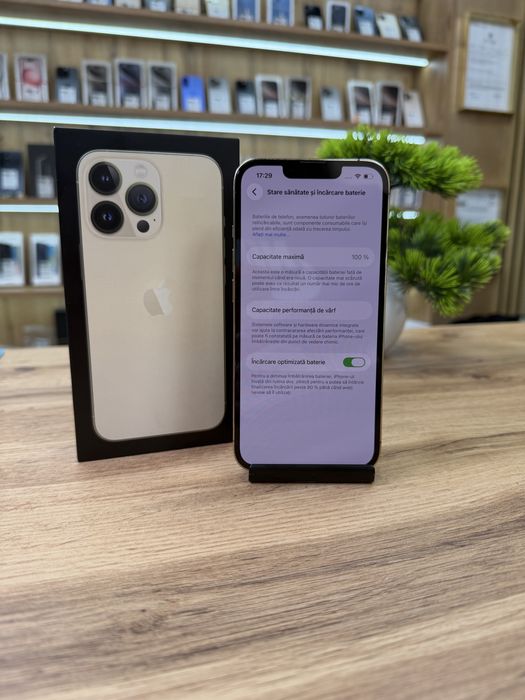 ‼️iPhone 13 Pro 128Gb Gold - Sanatate bat.100% - Garantie 12 luni