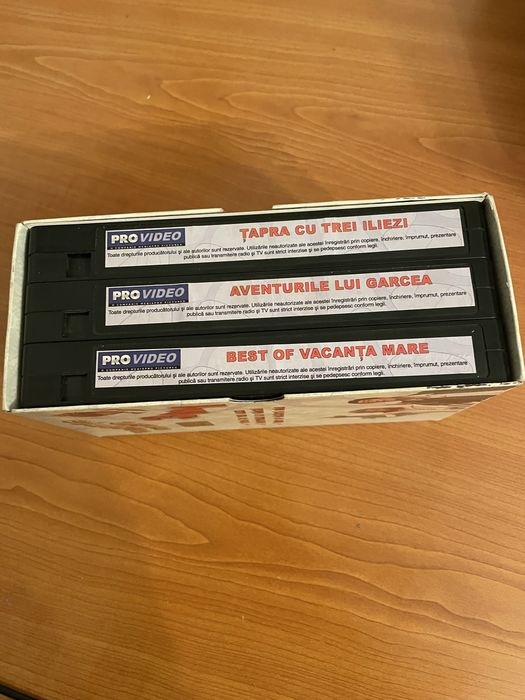 Vacanța Mare 3/1. Trei casete video.Vhs
