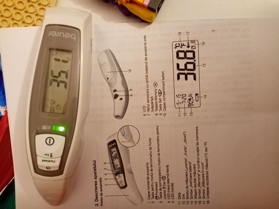 Termometru multifunctii Beurer6in 1  Ft 65