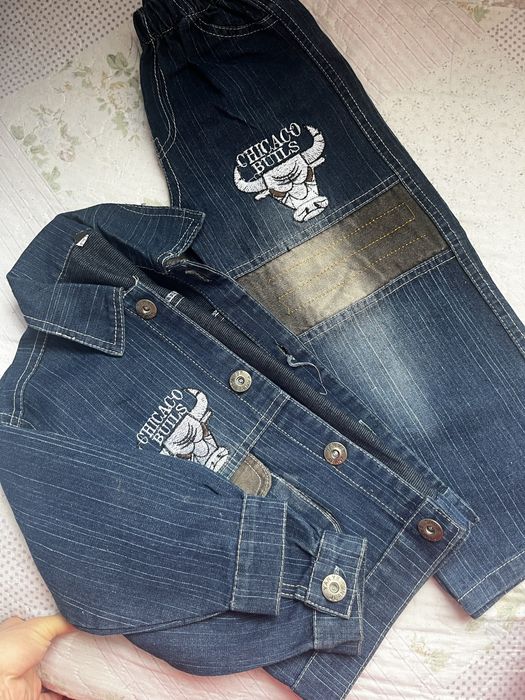 Джинсовая двойка на 2-3 годика