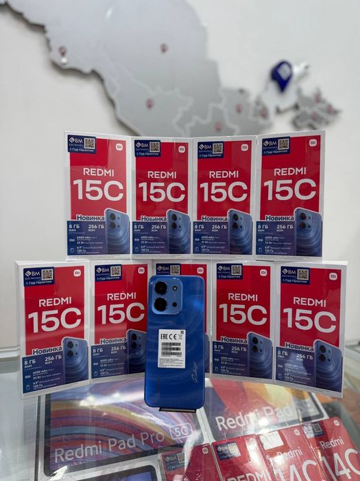 Xiaomi Redmi 15C 4G 128/256gb New 2026 Garantiya+Dastavka+Skidka