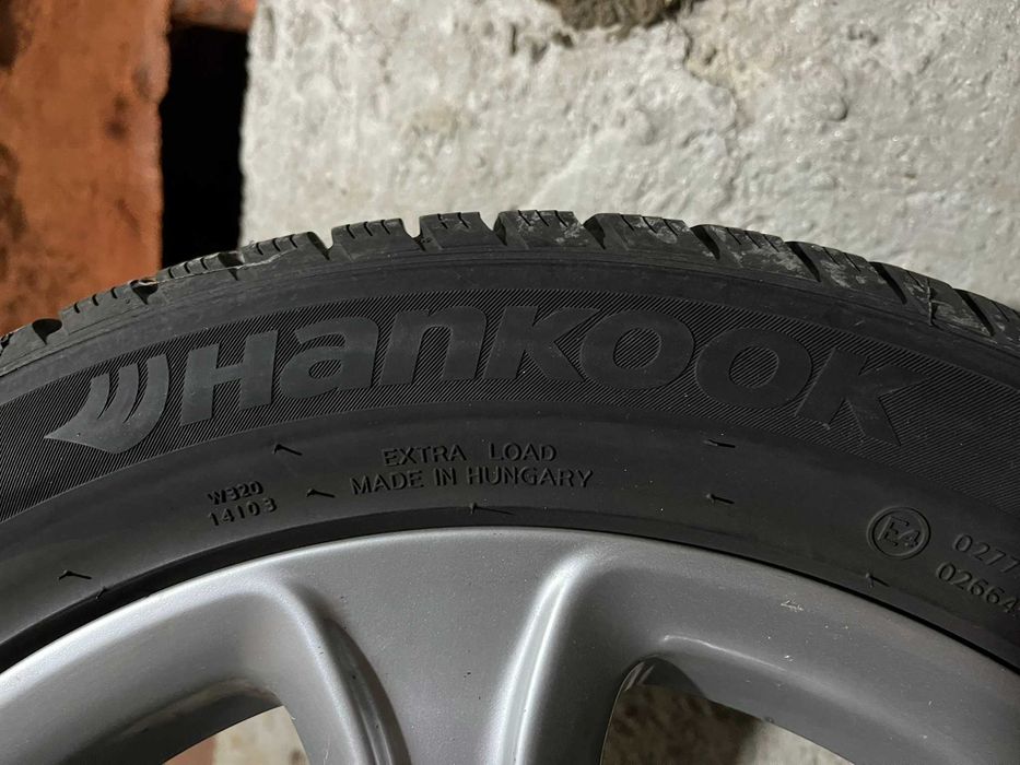 Jante 5x112 / 17 si anvelope iarna Hankook 225/50/17