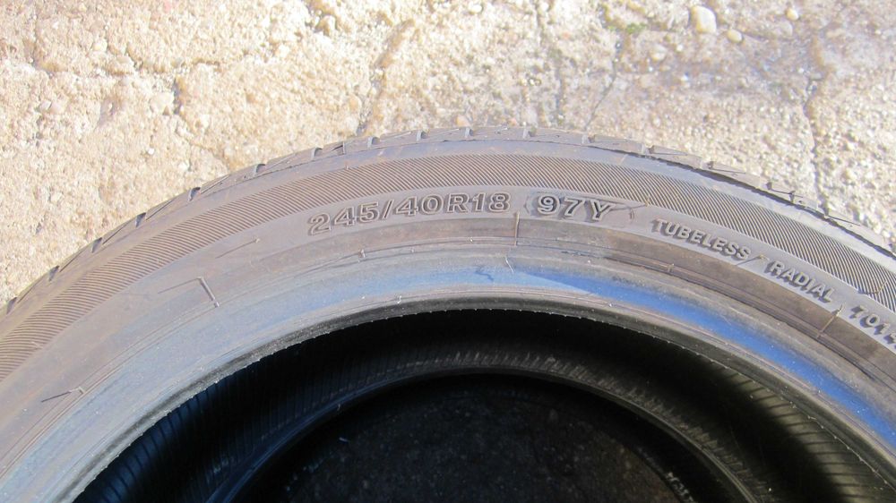 Vand 2 buc anvelope vara pe 18 Bridgestone Turanza T005 245/40/18 97Y