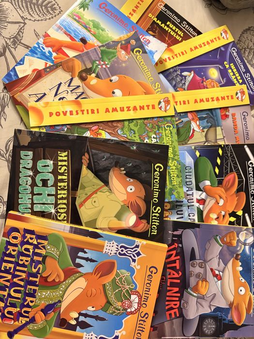 colectie carti geronimo stilton
