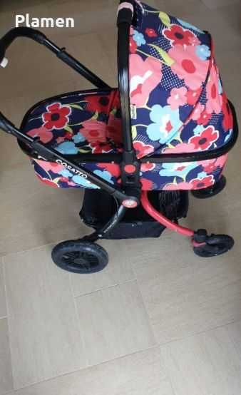 Детска количка COSAТTO OOBA-пълен комплект + ISOfix столче за кола
