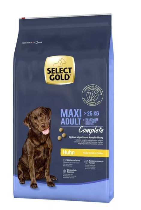Hrana premium  Select Gold Maxi Adult- SUPER PRET