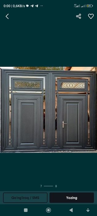Darvazalarga zakas olamiz!Yuqori sifat arzon narx