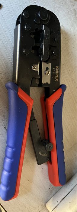 Cleste sertizat mufe rj45