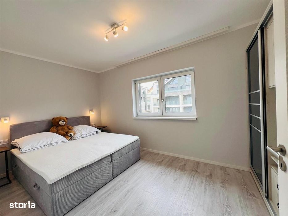Apartament 2 - 53 mp utili + balcon - incalz. pardoseala, etaj 1