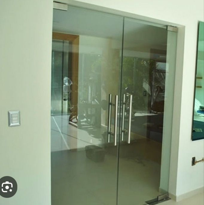 oynali eshik  remont qilamiz ремонт стеклянный дверы с гара