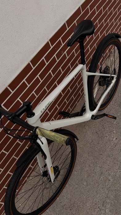 Cube Nulane C:62 SLX Full CARBON Green 2025 gravel ghidon drept 1x11 Frane hidraulice DISC L-XL 58 bicivleta trekking bikepacking adevnture