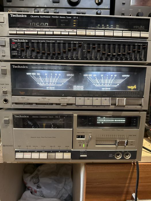 Linie technics,su-7,st-5,sh-e5,rs-5 sistem vintage