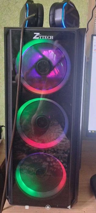 Kompyuter RX 580 8gb/ ram 16gb/ i5 4570/ ssd 120gb/ hdd 500gb/ RGBcase