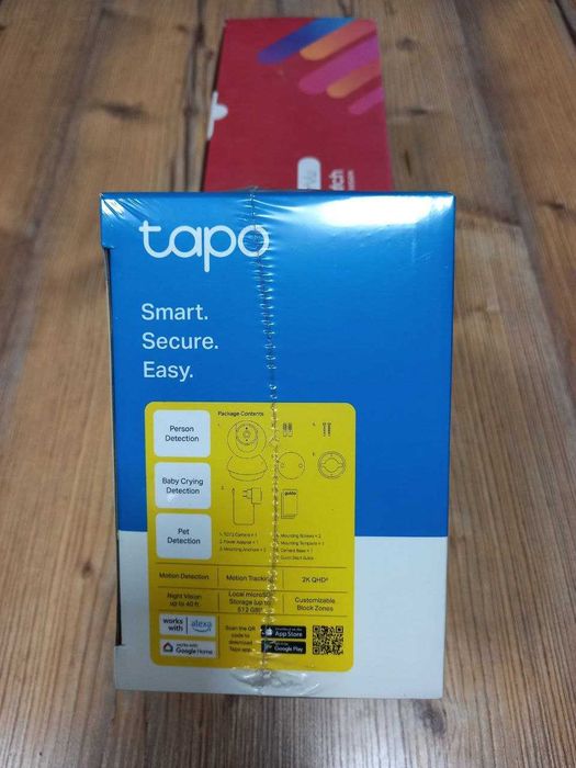 TP-Link Tapo brendidan TC72 – Smart Wi-Fi kamera 360°