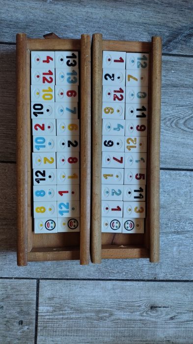 Rummy de Medias anii 70-80 cu piese din praf de piatra