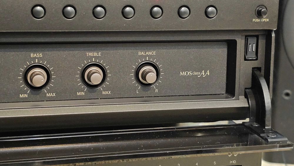 Amplificator Technics SU-A808 cu telecomanda, impecabil, test video!