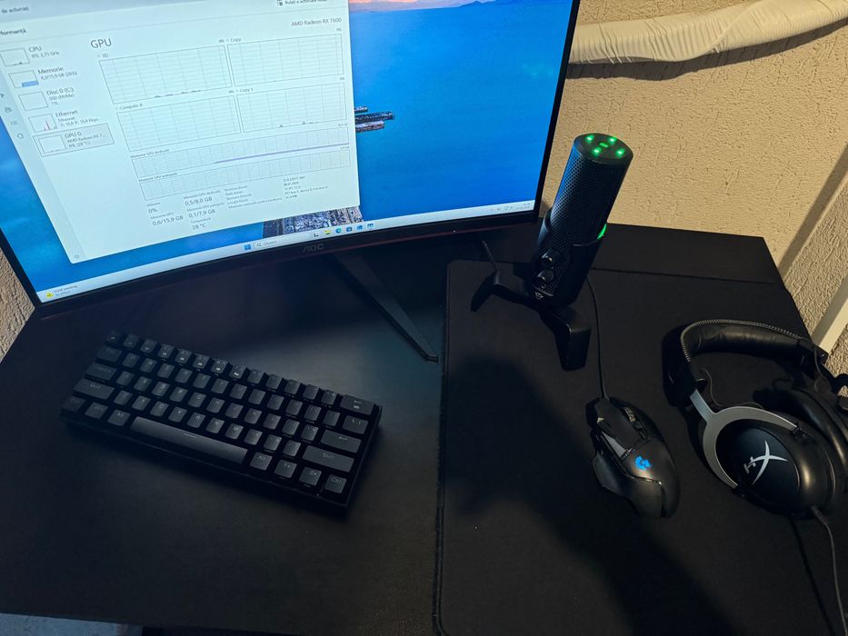 Setup complet i9 10900F, Rx 7600 16GB 1TB SSD