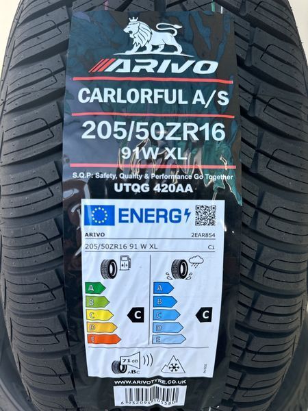 Нови Всесезонни Гуми Arivo Carlorful A/S 205/50R16 91W XL БОРД