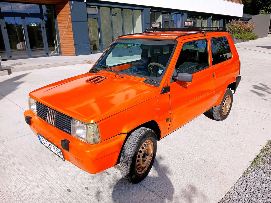 Fiat Panda 4x4 УНИКАТ | 1.2 69 к.с.| РЕСТАВРИРАНА | ГАЗ | 4x4