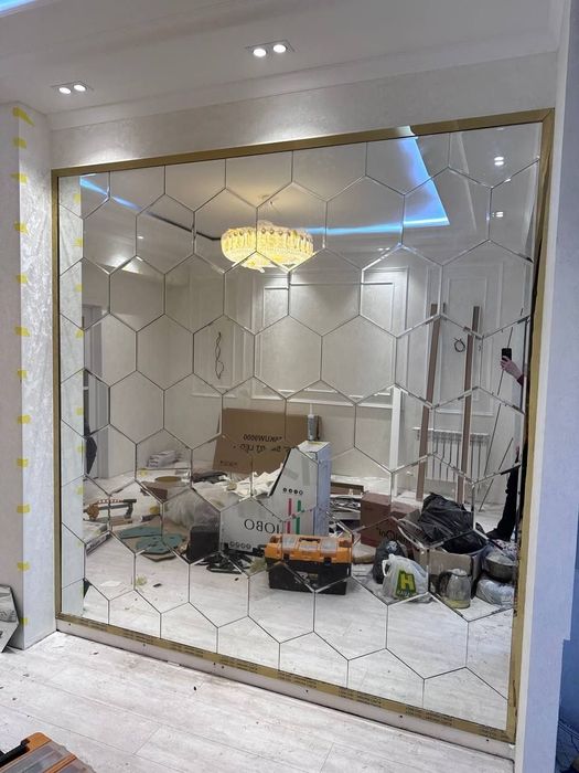 Xar Xil figuradagi kuzgu Rombik Oynalar  Russia Oynalari  tez va sifat