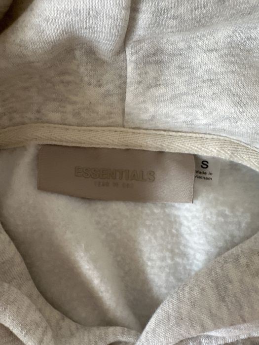 Essentials-сив суичър