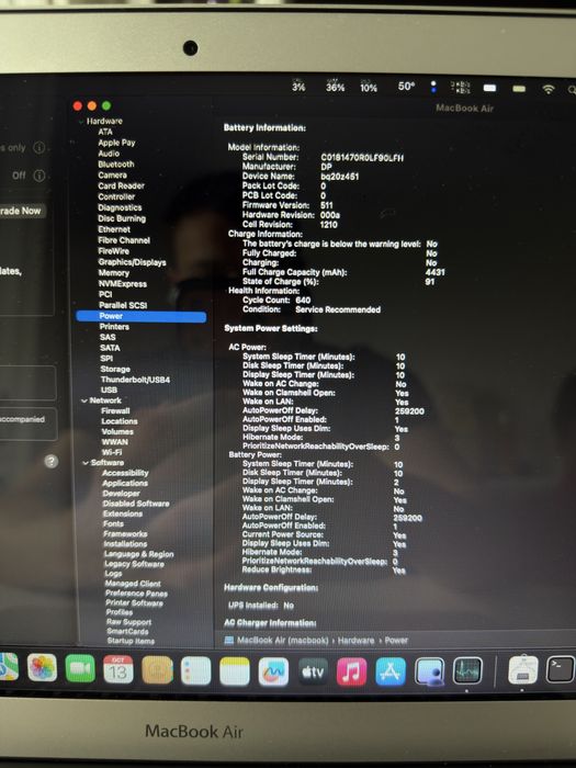 Apple MacBook Air 13” A1466 Mid 2012 | i7 | 8GB RAM | SSD 250GB