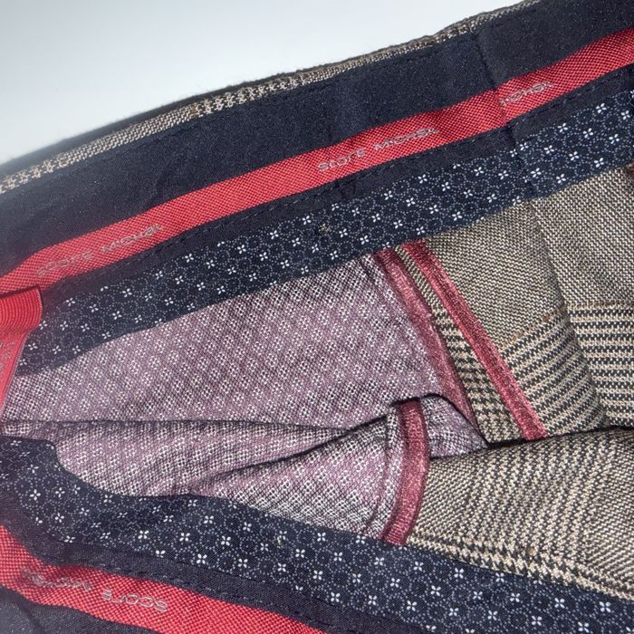 Pantaloni cadrilati Score Michail superbi