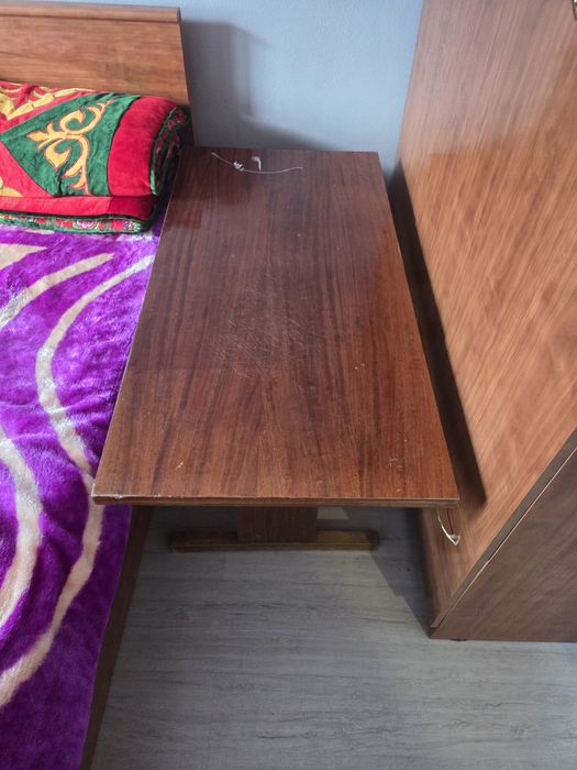 Кровать + шкаф + 2 столика, 15 000 ₸