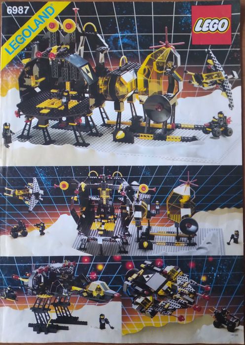 Lego Space Blacktron 6987 Message Intercept Base