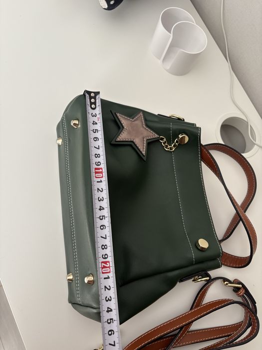 Сумка женска, кожа, через плечо