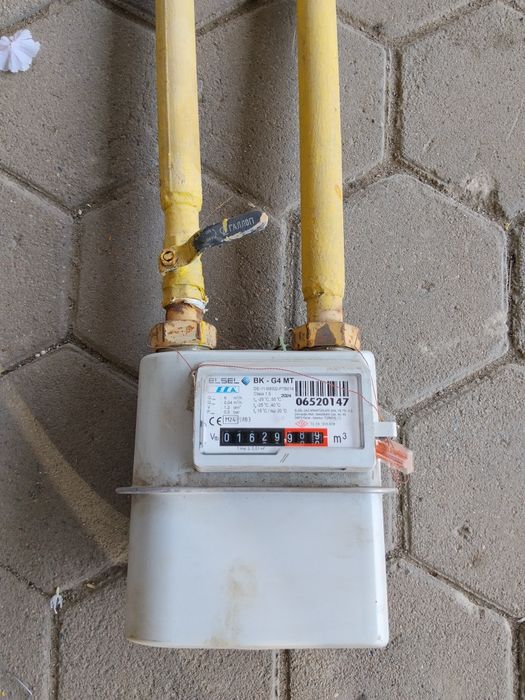 Газовый счётчик  бу