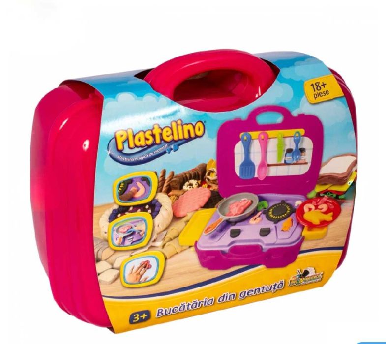 Seturi de joaca Plastelino. Șantierul creativ. Noriel