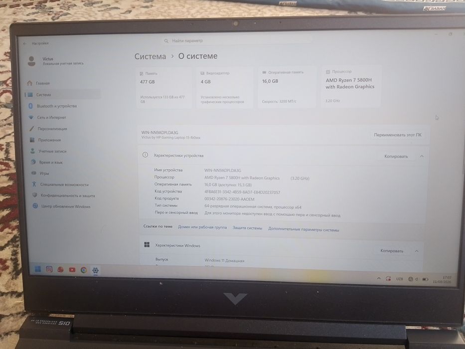 Victus by HP Gaming Laptop