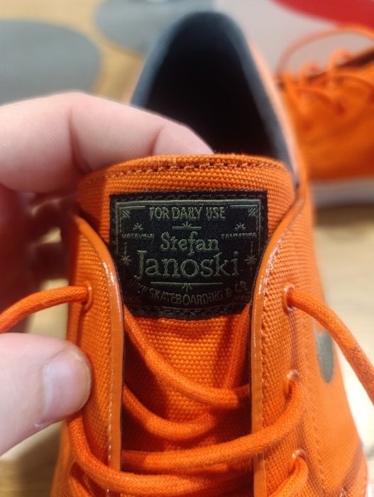 ЧИСТО НОВИ РЕДКИ Nike SB Stefan Janoski "Urban Orange"