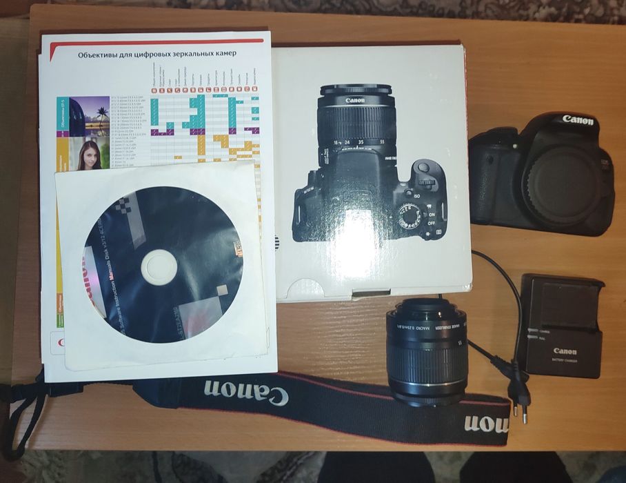 Canon EOS 650D + 18–55mm