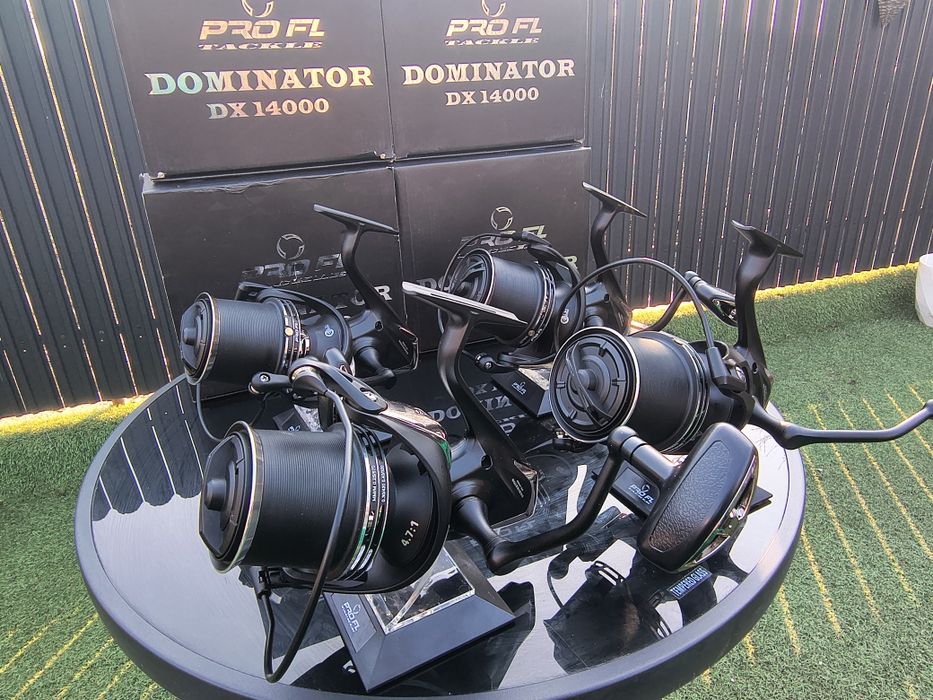 Set 4 Mulinete Pro Fl Dominator Dx14000 9+1 rulmenti

Mulineta Pro Fl