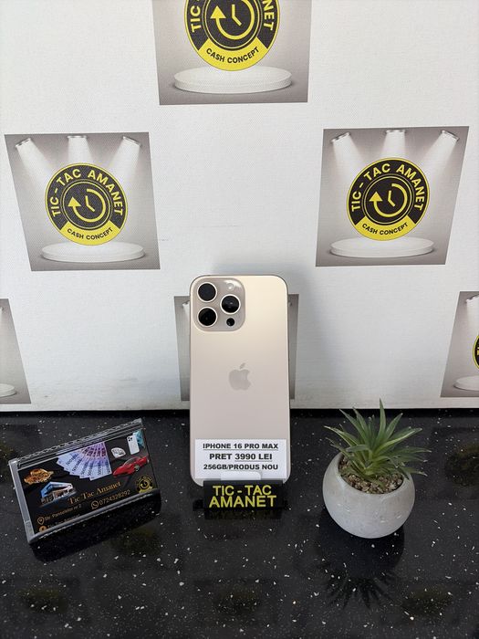 Iphone 16 Pro Max *Tic Tac Amanet*