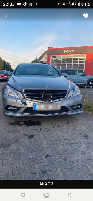 Mercedes Benz E350 Coupe AMG   феис Нов внос Германия