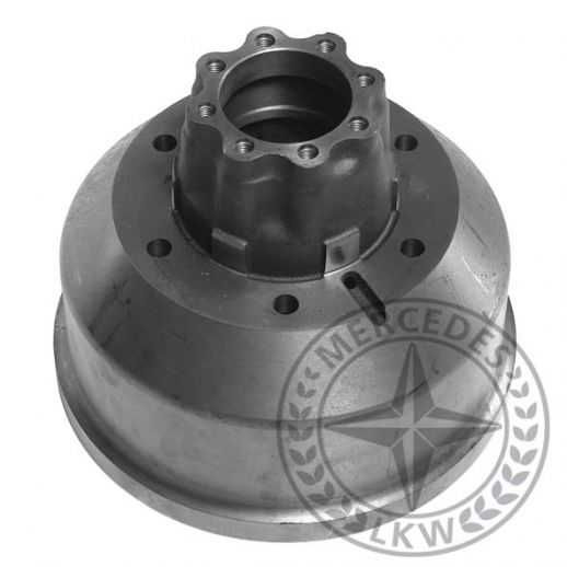 Барабан заден накл.132мм лагери ф110/ф125,за Mercedes-benz 914-917