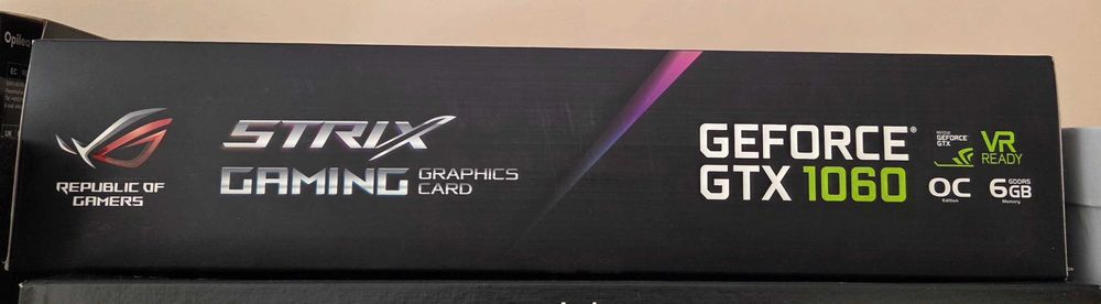 Asus GTX 1060 OC 6GB STRIX GTX 1060