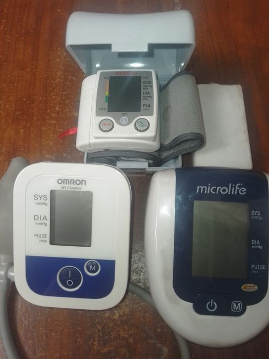Танометры Omron, Microlife