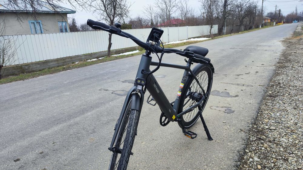 Bicicletă electrică cu transmisie prin curea BK19 Pro