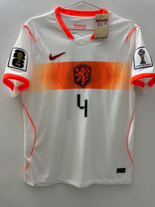 Tricou Fotbal Olanda Away “Virgil” Mondial World Cup 2026 Player Version