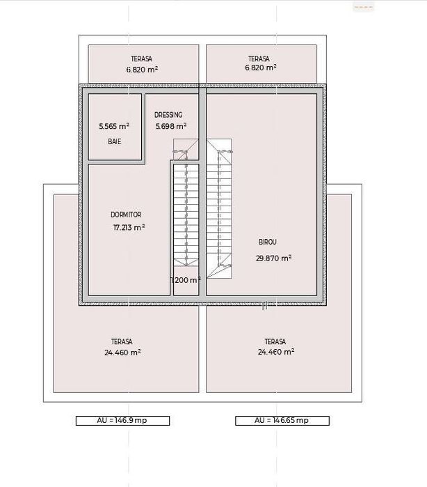 Teren intravilan 709mp autorizat pentru duplex | Borhanci