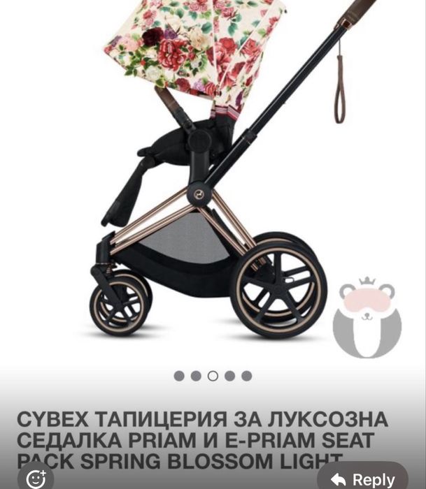 Cybex Priam Spring Blossom