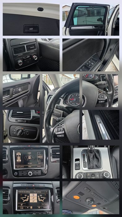 Volkswagen Touareg Vw touareg R-line 3.0/Bi-xenon/perne aer/panoramic/360°