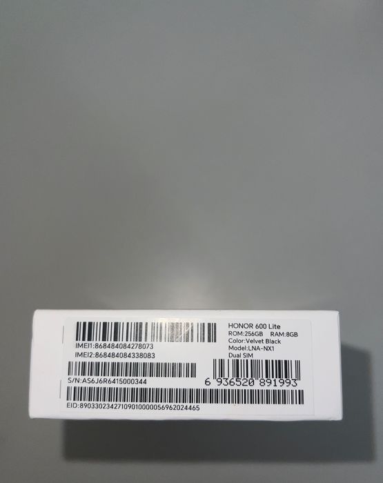 Telefon Honor 600 lite 256gb